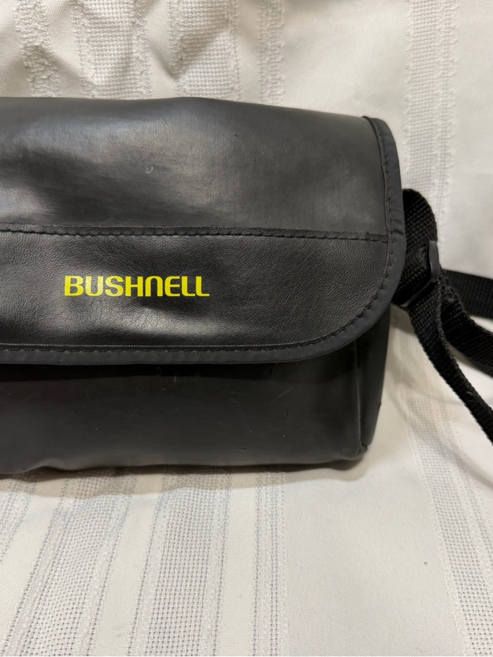 Bushnell Binoculars Soft Case Adjustable Shoulder Carry Strap Black 7"x6" Case